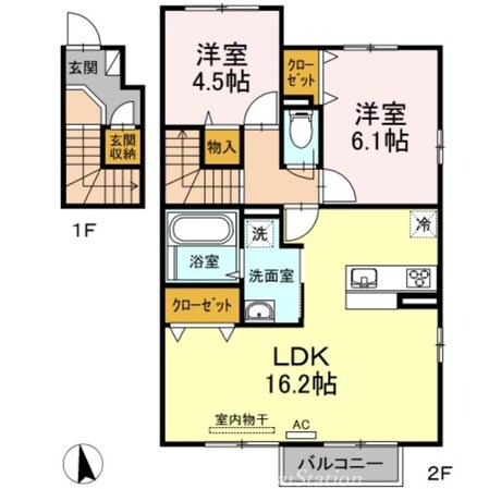 フォルトゥーナの物件間取画像